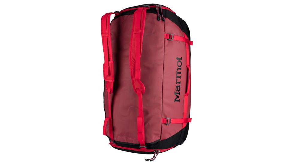 Marmot Long Hauler Duffel Expedition 125L Bag, Brick/Black, One Size, 38680-661-ONE