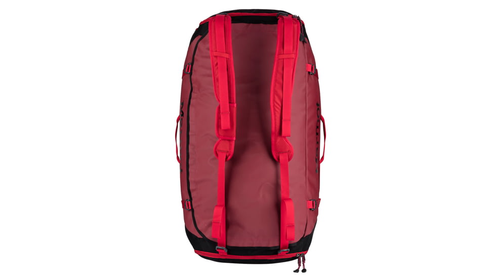 Marmot Long Hauler Duffel Expedition Bag, Brick/Black, One Size, 38680-661-ONE