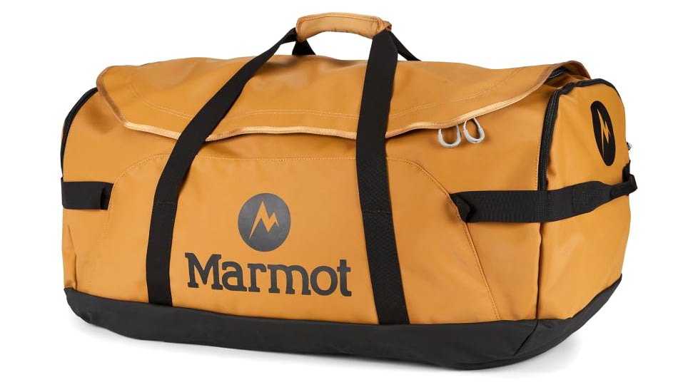 Marmot Long Hauler Duffel, Scotch/Black, Extra Large, 36350-7403-ONE