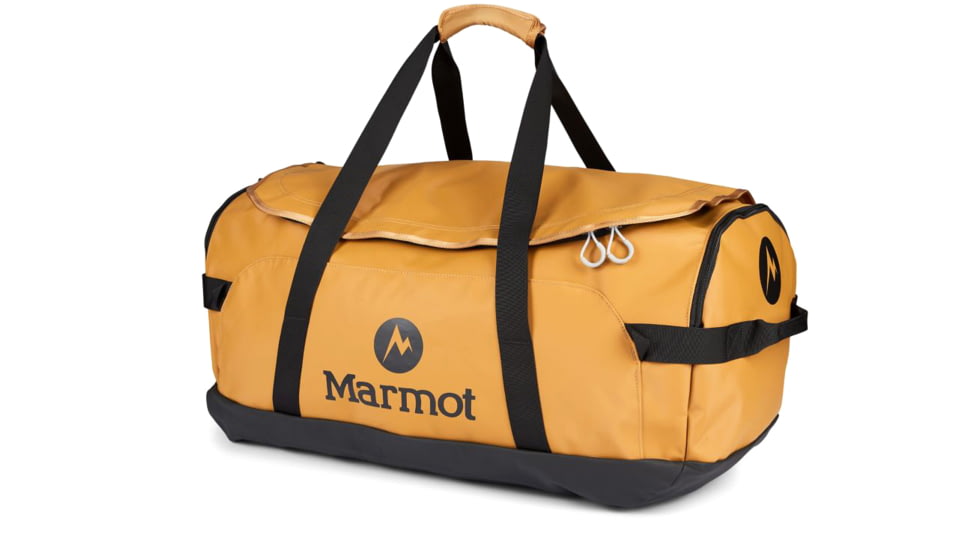 Marmot Long Hauler Duffel, Scotch/Black, Large, 36340-7403-ONE