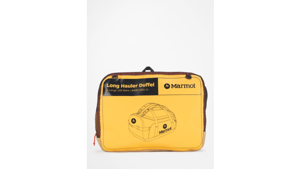 Marmot Long Hauler Duffel, Solar/Shetland, Extra Large, 36350-19620-ONE