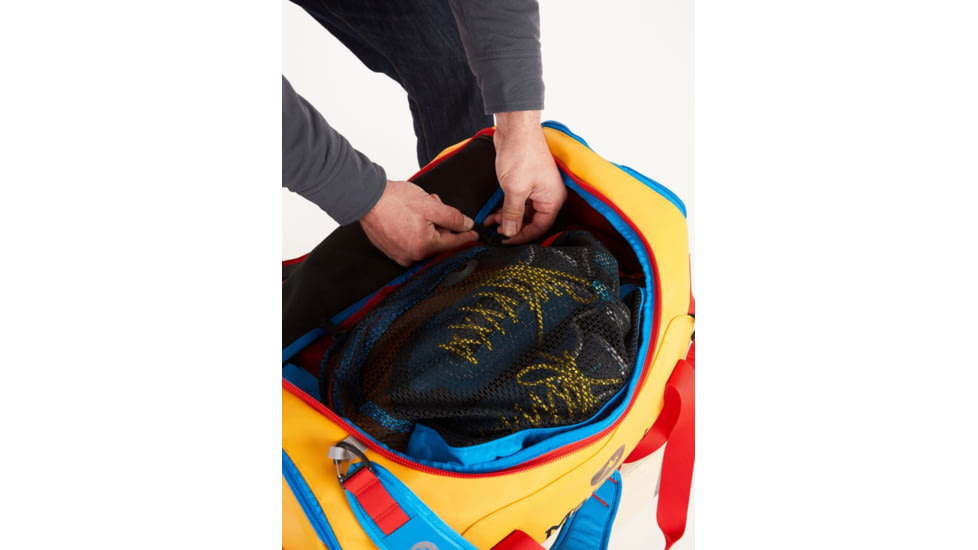 Marmot Long Hauler Duffel, Solar/Victory Red, Medium, 36330-5999-ONE