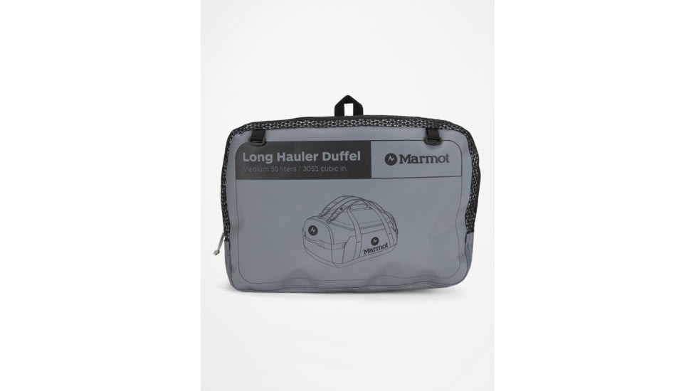 Marmot Long Hauler Duffel, Steel Onyx/Dark Steel, Medium, 36330-1517-ONE