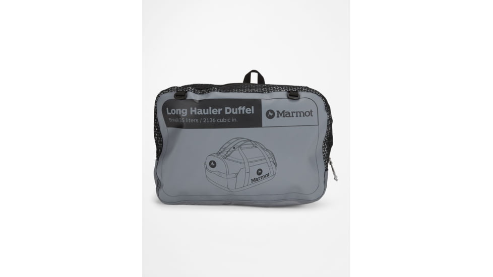 Marmot Long Hauler Duffel, Steel Onyx/Dark Steel, Small, 36320-1517-ONE