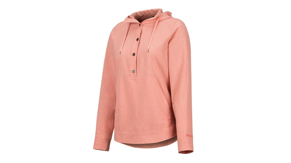 Marmot Lorey Hoody - Womens, Coral Pink, Small, 47440-7274-S