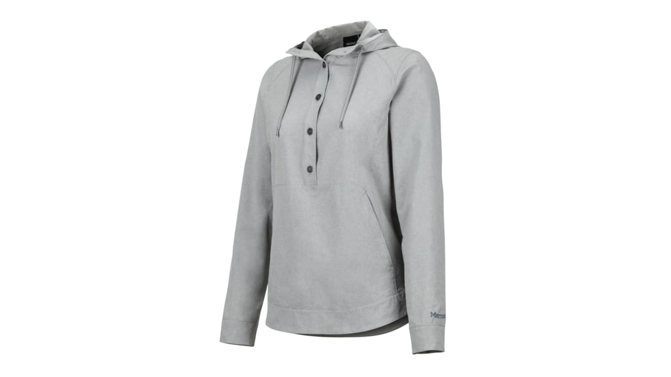 Marmot Lorey Hoody - Womens, Grey Storm, Medium, 47440-1620-M