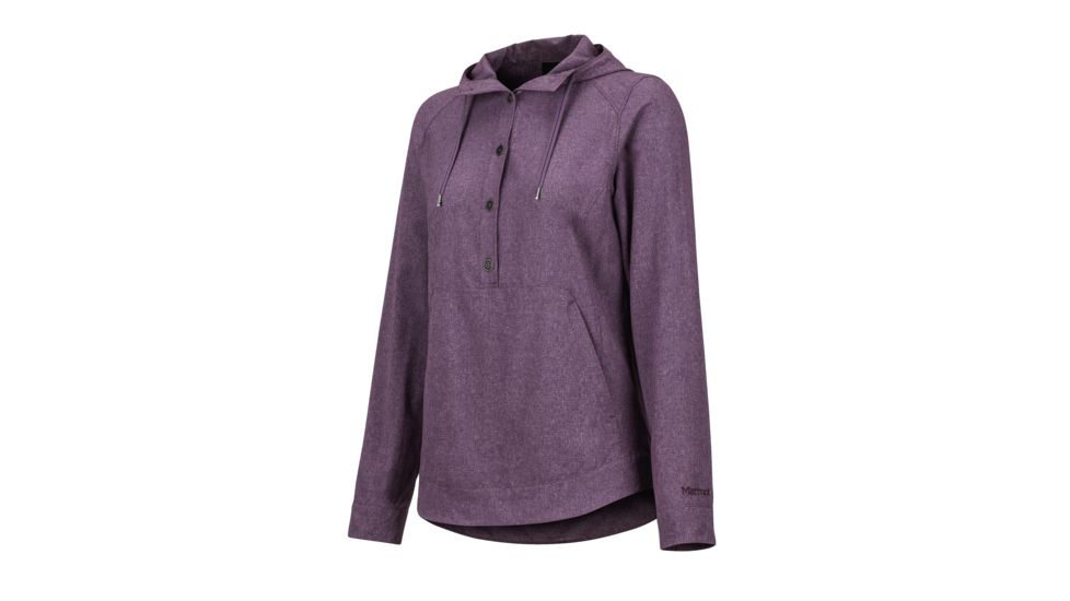 Marmot Lorey Hoody - Womens, Vintage Violet, Large, 47440-7196-L