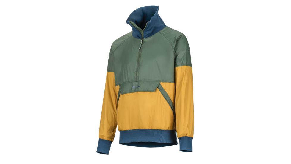 Marmot Lynx DriClime Anorak - Mens, Crocodile/Aztec Gold, Large, 31580-4836-L