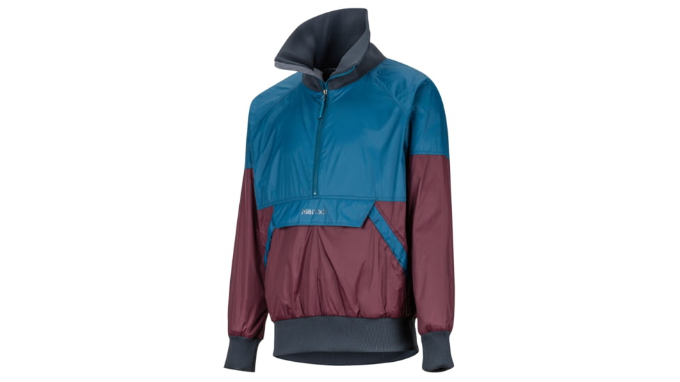 Marmot Lynx DriClime Anorak - Mens, Denim/Burgundy, Medium, 31580-3001-M
