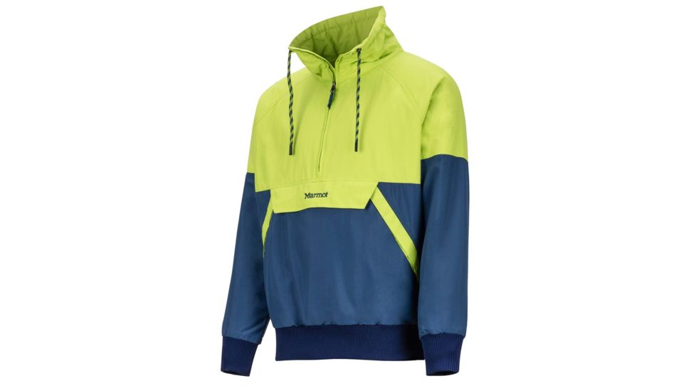 Marmot Lynx Insulated Anorak - Mens, Macaw Green/Vintage Navy, M, 40310-4909-M