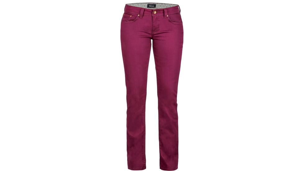 Marmot Madison Jean - Women's-Dark Purple-Regular Inseam-8