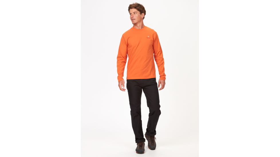 Marmot Marmot For Life Long Sleeve Tee - Mens, Tangelo, 2XL, M14671-9434-XXL