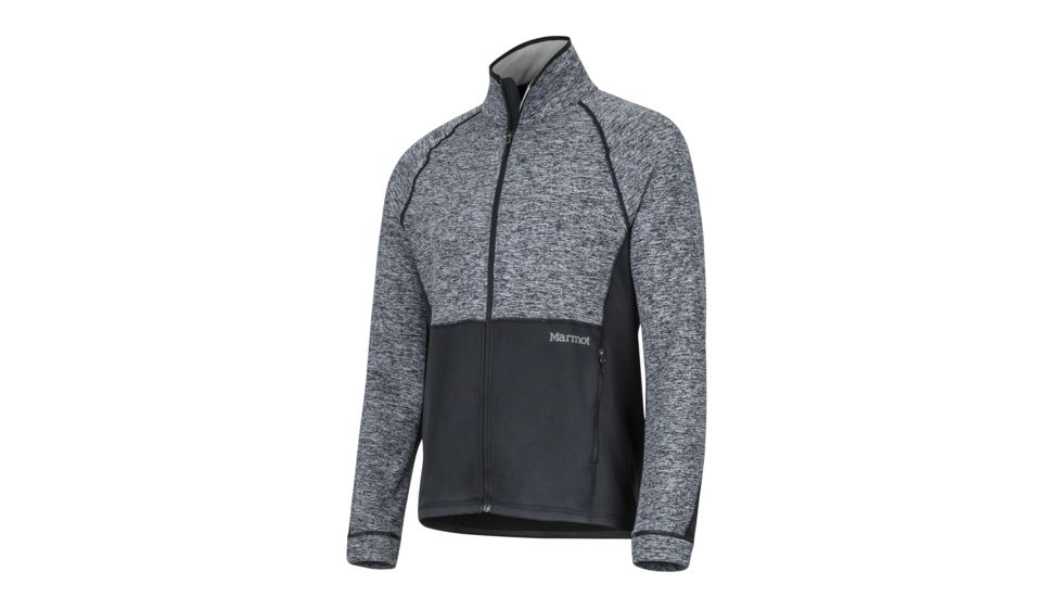Marmot Mescalito Fleece Jacket - Mens, Black, Large, 81880-001-L