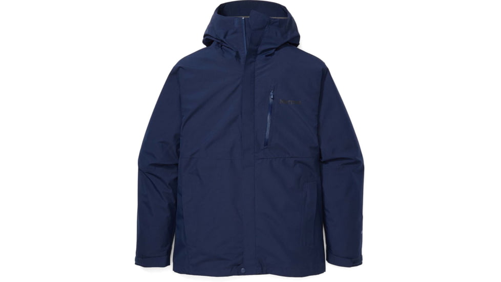 Marmot Minimalist Component Jacket - Mens, Arctic Navy/Steel Onyx, Large, 31530-3874-L