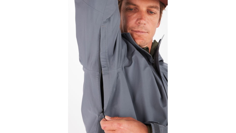 Marmot Minimalist GORE-TEX Jacket - Mens, Steel Onyx, Small, M12681-1515-S