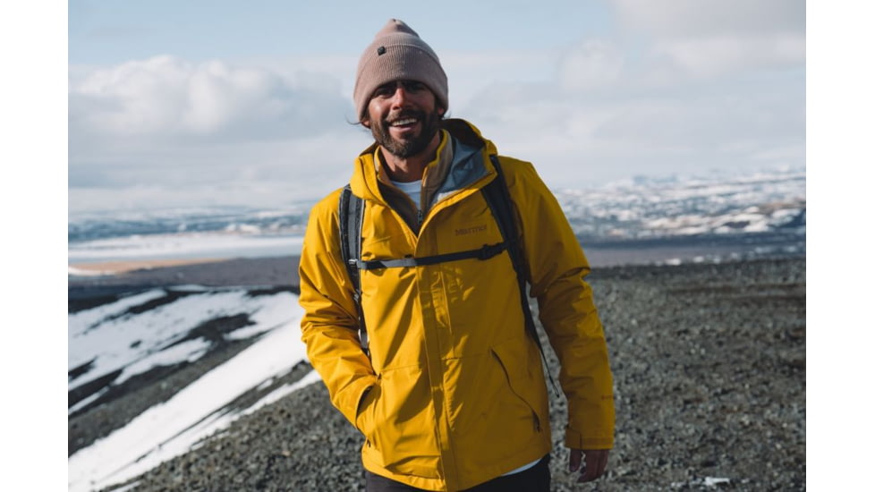 Marmot Minimalist GORE-TEX Jacket - Mens, Yellow Gold, Extra Large, M12681-9472-XL