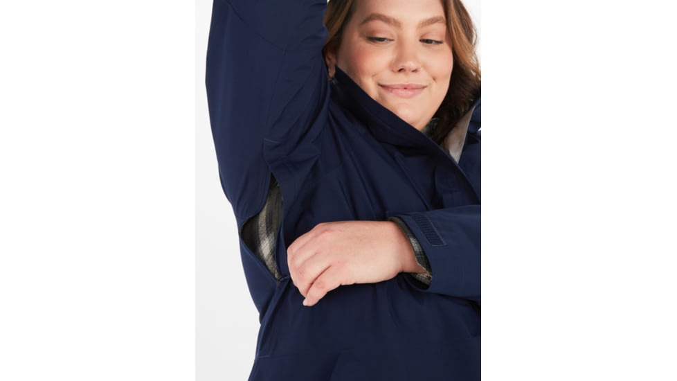 Marmot Minimalist GORE-TEX Jacket - Women's, 3X, Arctic Navy, M12806-2975-3X