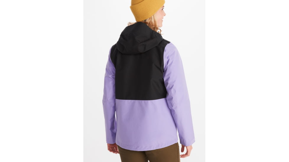 Marmot Minimalist GORE-TEX Jacket - Women's, Extra Small, Black/paisley purple, M12683-20795-XS