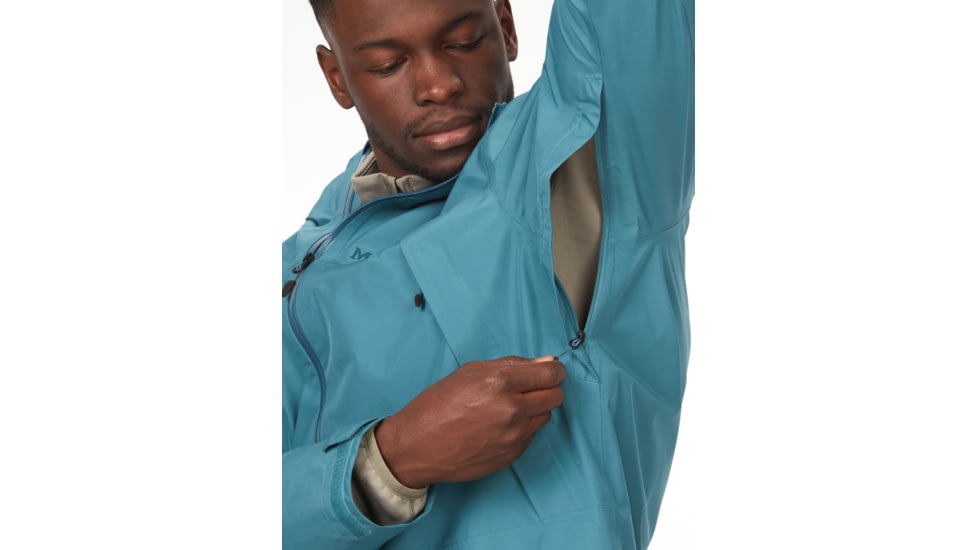 Marmot Minimalist Pro GORE-TEX Jacket - Mens, Moon River, Large, M12351-1904-L