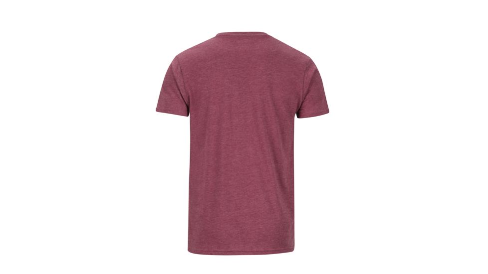 Marmot MMW Tee Short Sleeve - Mens, Burgundy Heather, Medium, 42890-6823-M