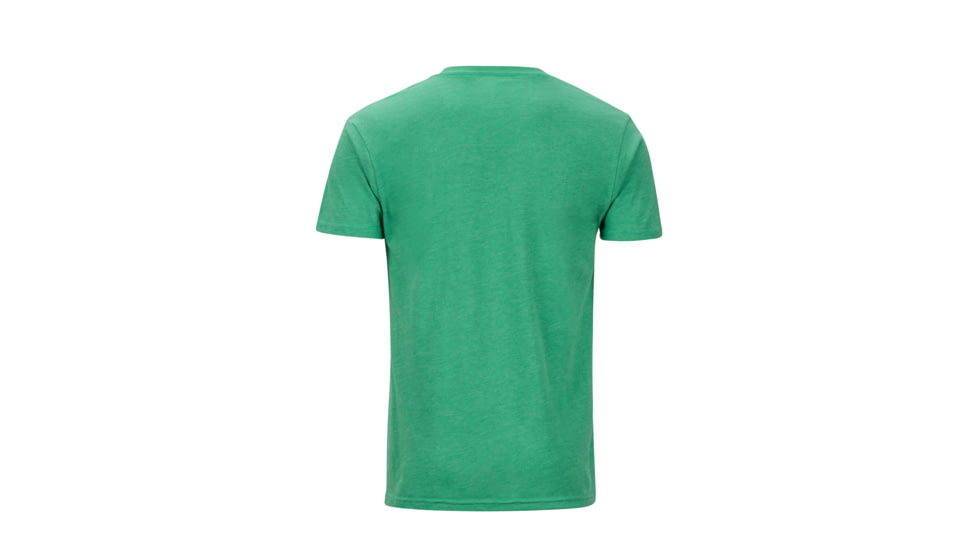Marmot MMW Tee Short Sleeve - Mens, Green Heather, Small, 42890-8551-S