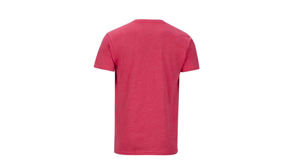 Marmot MMW Tee Short Sleeve - Mens, Red Heather, Extra Large, 42890-8554-XL