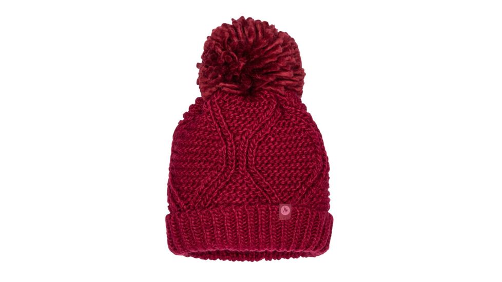 Marmot Monica Hat - Womens, Claret/Dry Rose, One Size, 19410-C/DR-ONE-DEMO