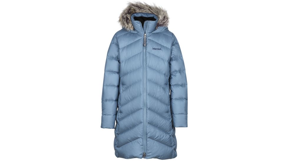 Marmot Montreaux Coat - Girl's, Storm Cloud, Extra Small 76180-3814-XS