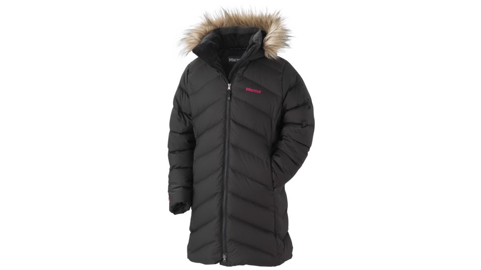 Marmot Montreaux Coat - Girl's-Small-Black