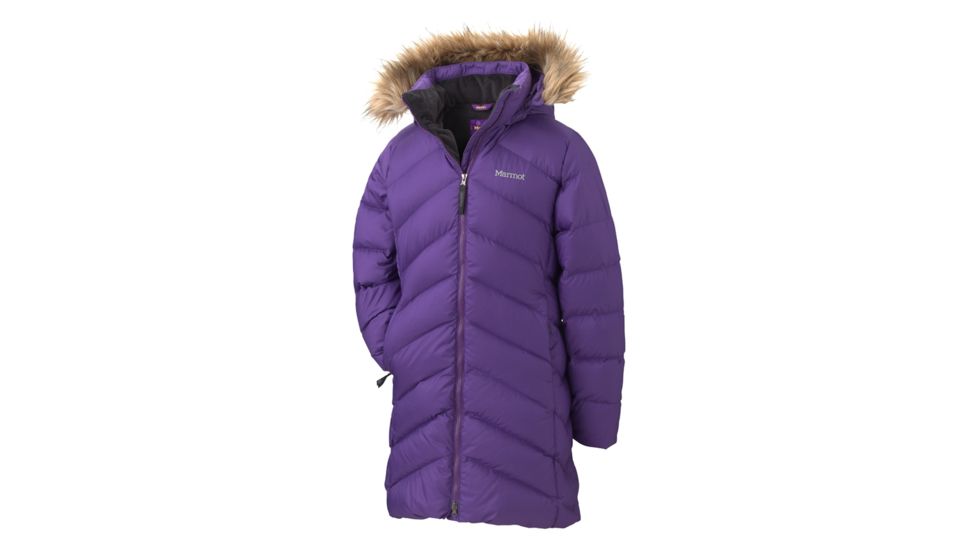Marmot Montreaux Coat - Girl's-Large-Deep Purple