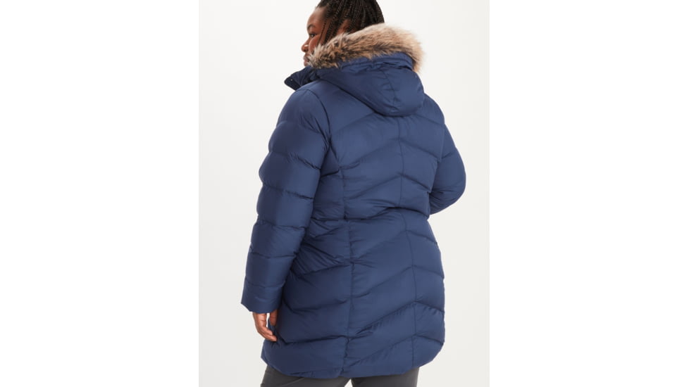 Marmot Montreaux Plus Coat - Womens, Arctic Navy, 1X, M11821-2975-1X