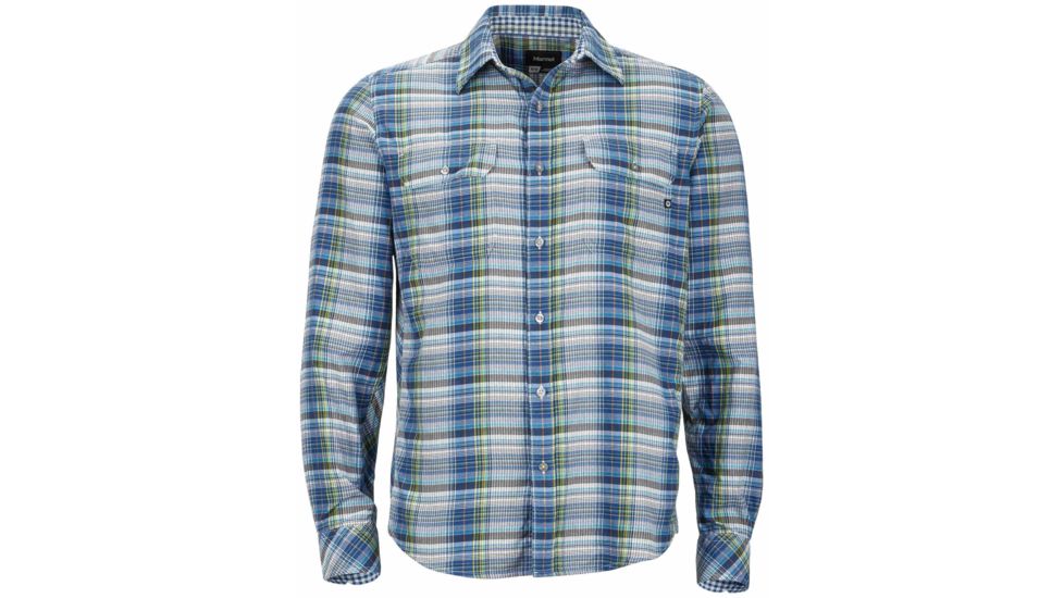Marmot Montrose Long Sleeve Shirt - Men's -Vintage Navy-Small