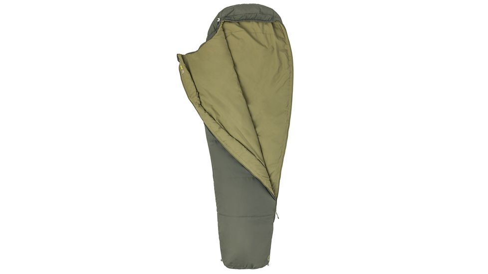 Marmot Nanowave 35 Sleeping Bag, Crocodile, Regular, Left Zip, 38840-4764-LZ