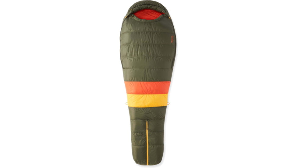 Marmot Never Winter Sleeping Bags - Mens, Nori/Red Sun, Dual-Zip, M12782-19627-DZ