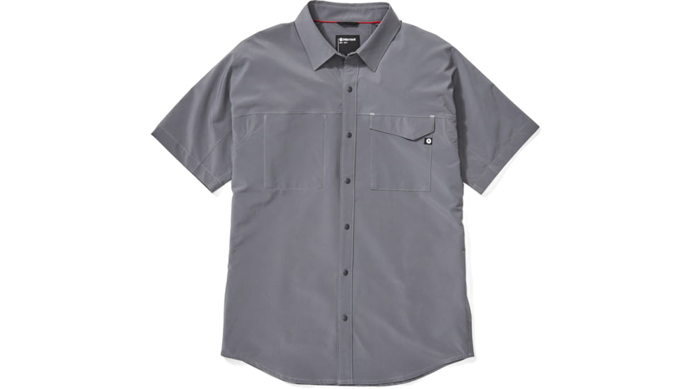 Marmot Northgate Peak Short Sleeve Shirt - Mens, Steel Onyx, Small, 41420-1515-S