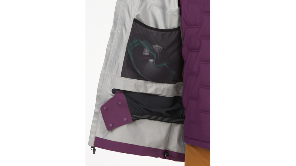 Marmot Orion GORE-TEX Jacket - Mens, Dark Jungle/Purple Fig, Medium, M13113-22482-M