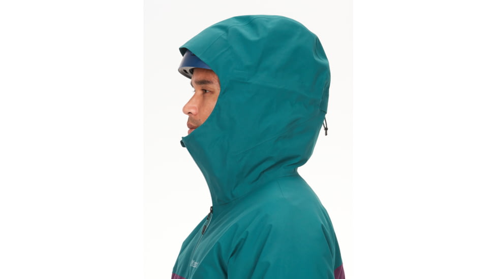 Marmot Orion GORE-TEX Jacket - Mens, Dark Jungle/Purple Fig, Medium, M13113-22482-M