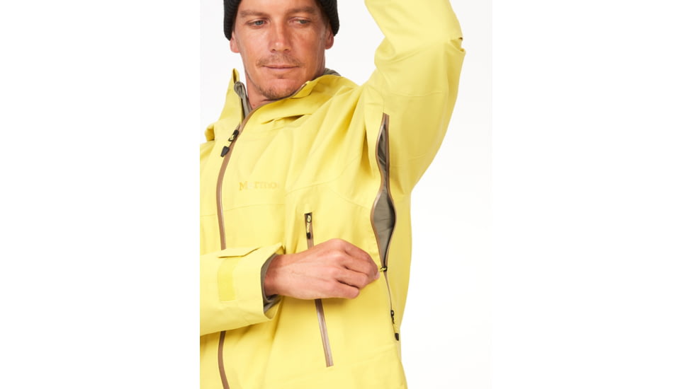 Marmot Orion GORE-TEX Jacket - Mens, Limelight, Small, M13113-21536-S