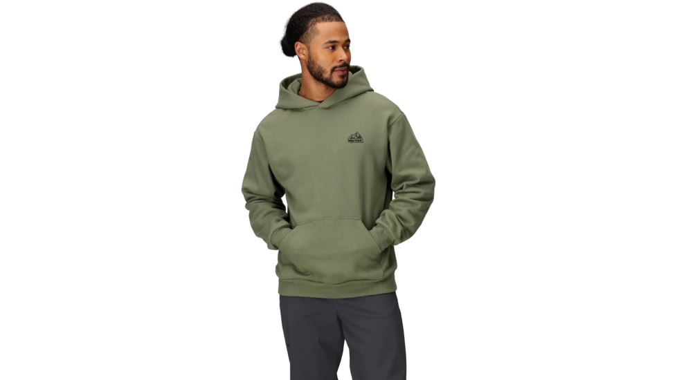 Marmot Peaks Hoody - Mens, Olive Grove, Extra Large, 195115326098