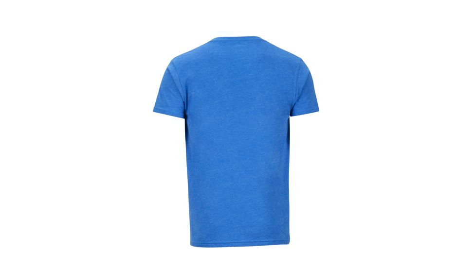 Marmot Perimeter Tee Short Sleeve - Mens, Royal Heather, Medium, 43430-8556-M