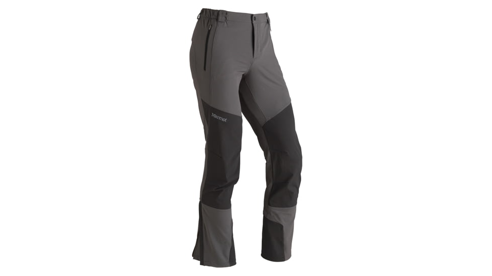 Marmot Pillar Pant - Mens-Slate Grey / Black-Regular Inseam-32 Waist