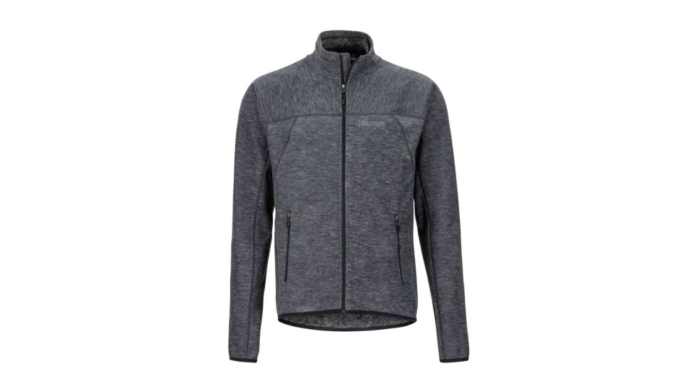Marmot Pisgah Fleece Jacket - Mens, Dark Steel, Small, 81810-1132-S