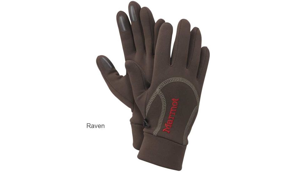 Marmot Power Stretch Glove Wmns - Raven S