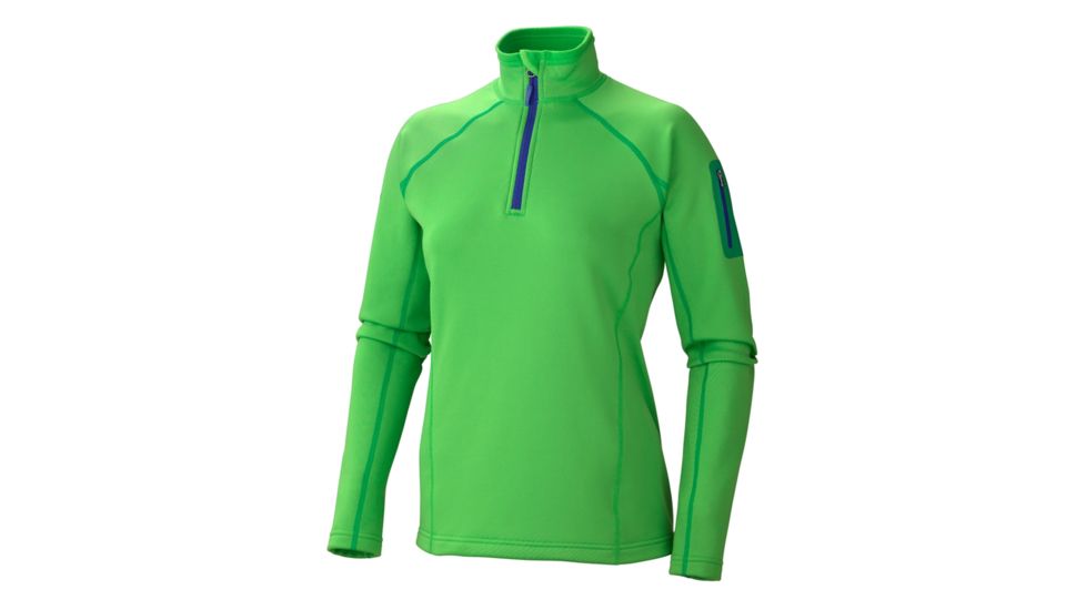 Marmot Power Stretch Half Zip - Women's-Large-Bright Grass