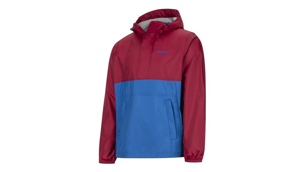 Marmot PreCip Anorak - Men's, Brick/Dark Cerulean, Small, 43860-5793-S