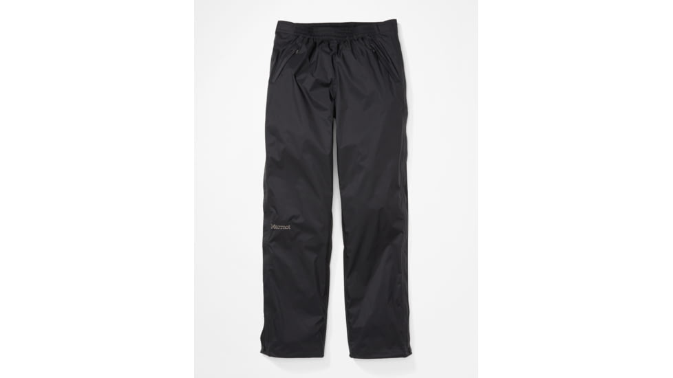 Marmot PreCip Eco Full Zip Pant - Womens, Short, Black, L, M15875-001L