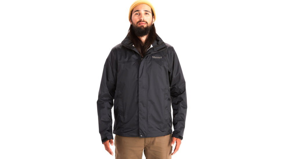 Marmot PreCip Eco Jacket - Men's, Black, XXL, 195115270650