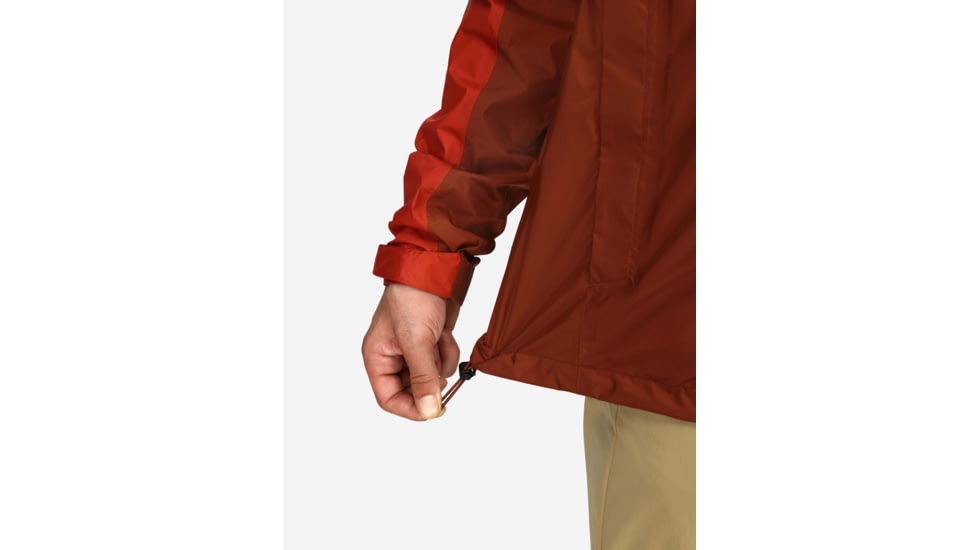 Marmot PreCip Eco Jacket - Mens, Pecan/Sumac, L, M15881-24396L