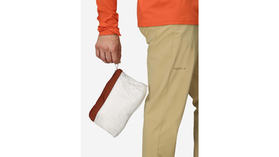 Marmot PreCip Eco Jacket - Mens, Pecan/Sumac, L, M15881-24396L