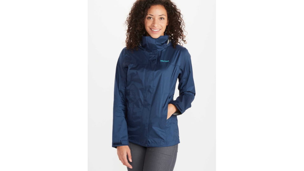 Marmot PreCip Eco Jacket - Womens, Arctic Navy, Extra SmallMediumaLargeLarge, M15866-2975-XS